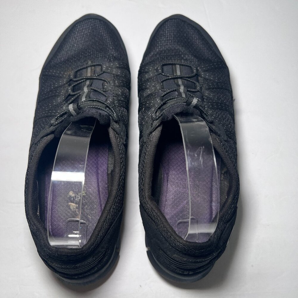 Skechers Gratis Strolling Black Slip On Sneakers - Picture 8 of 11